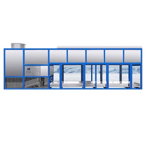 Direct-cooling ice brick machi